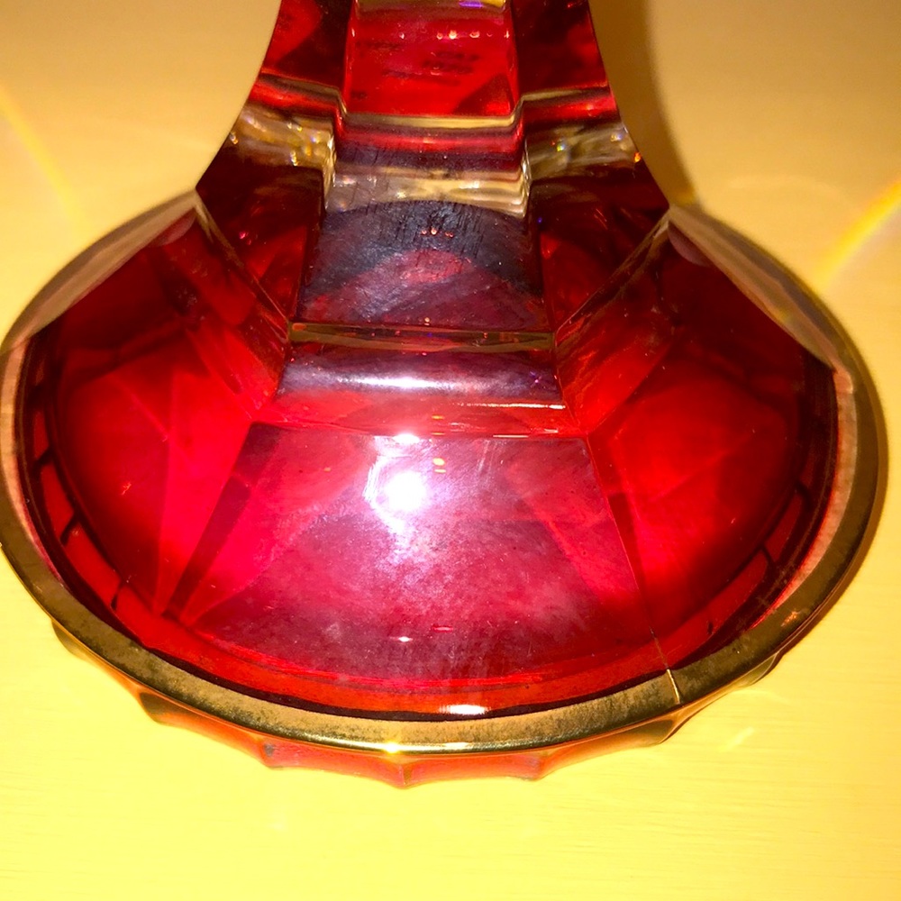 2 crystal candlesticks - Picture 7 of 10